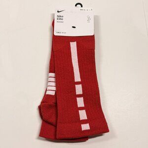 NWT Nike Elite Sport Socks - Basketball - Men's size 12 - 15 - Red